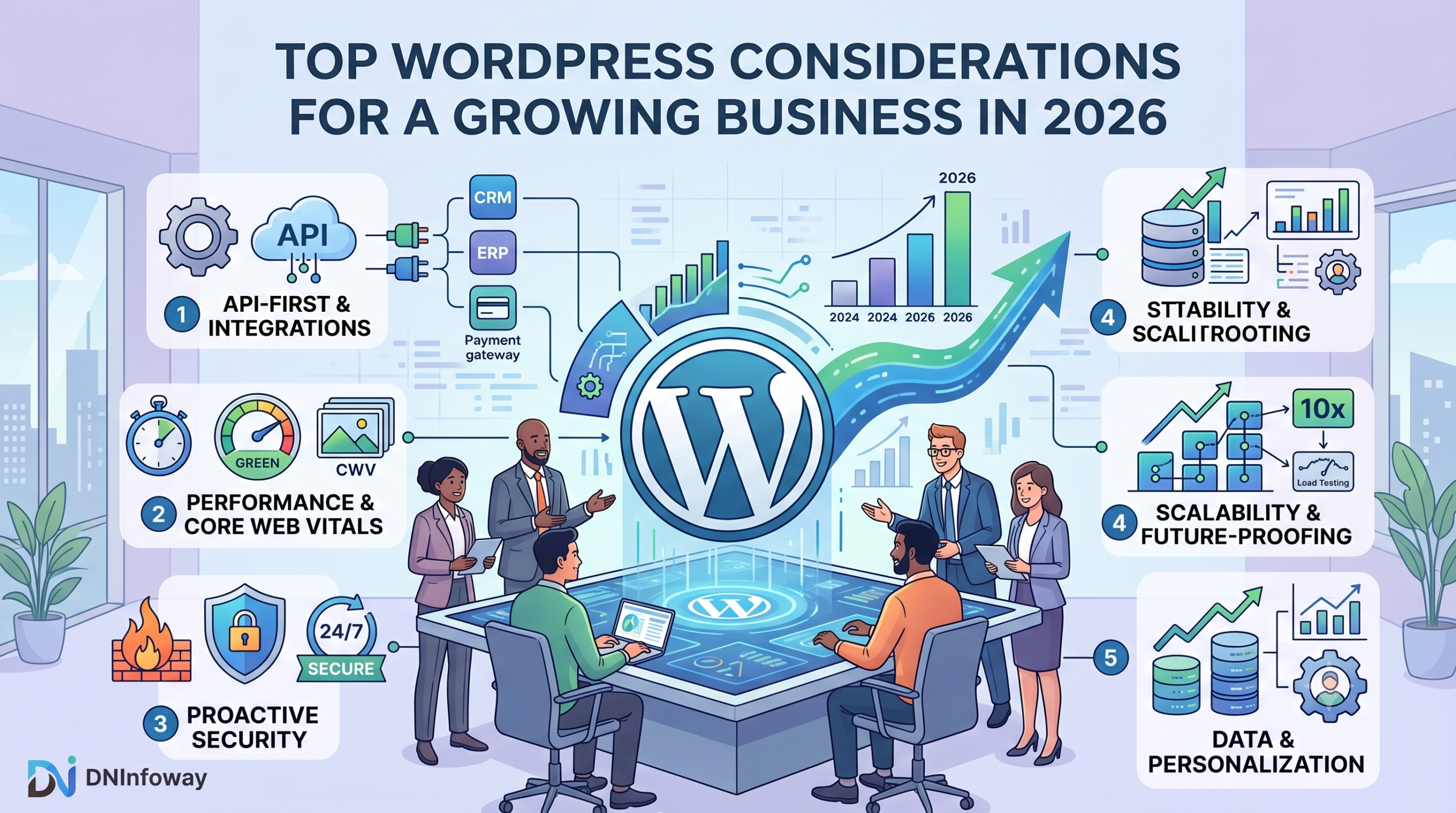 Top WordPress Considerations for a Growing Business in 2026